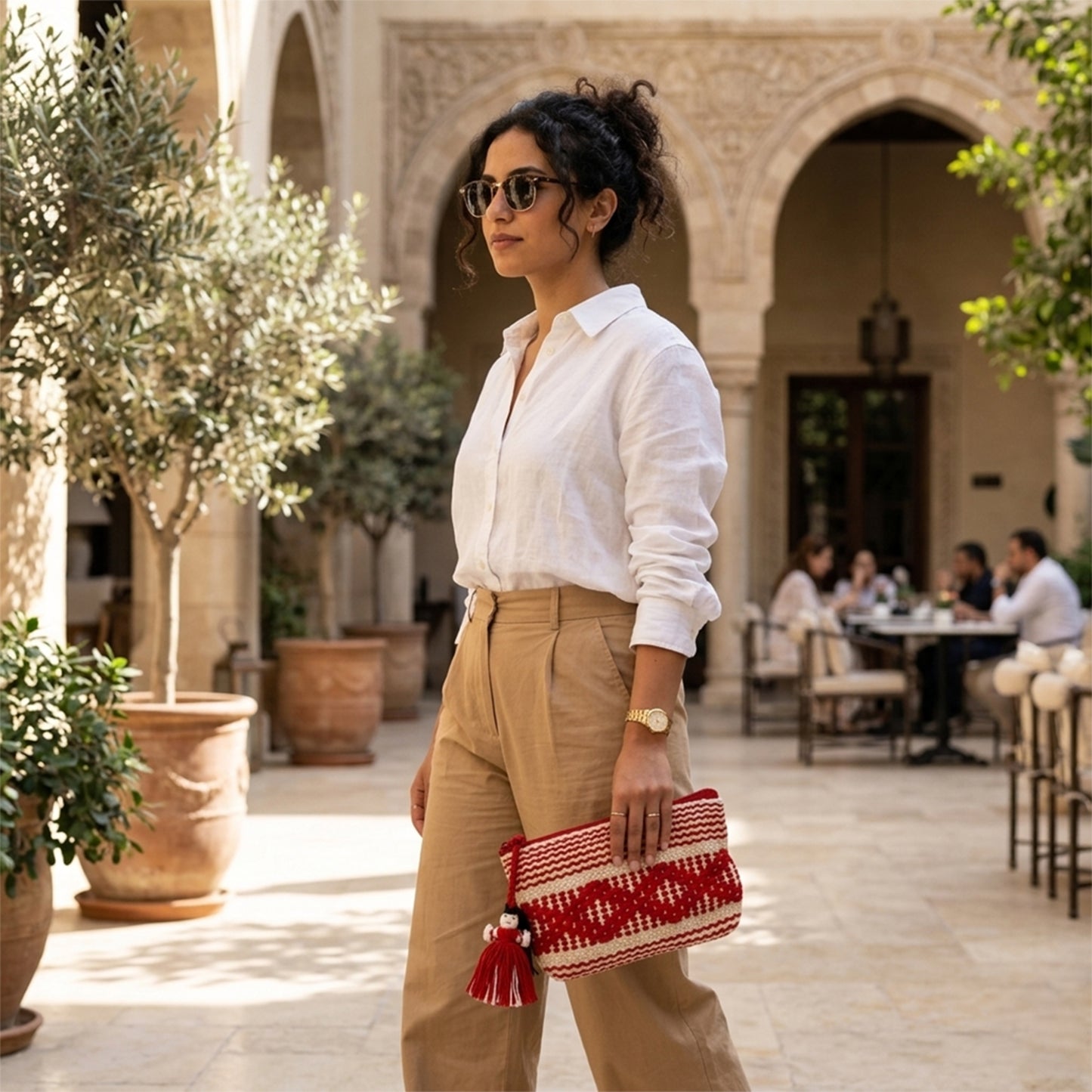 Aura Crimson Bag