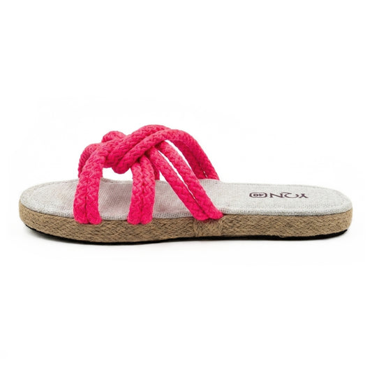 Aurora Slippers in Hot Pink