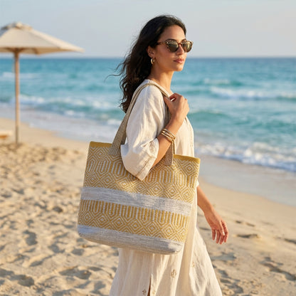Amber Ikat Bag