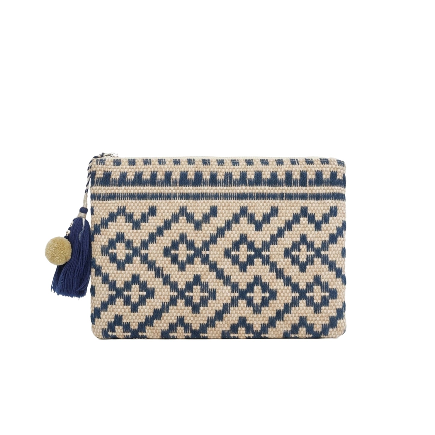 Indigo Ikat Bag