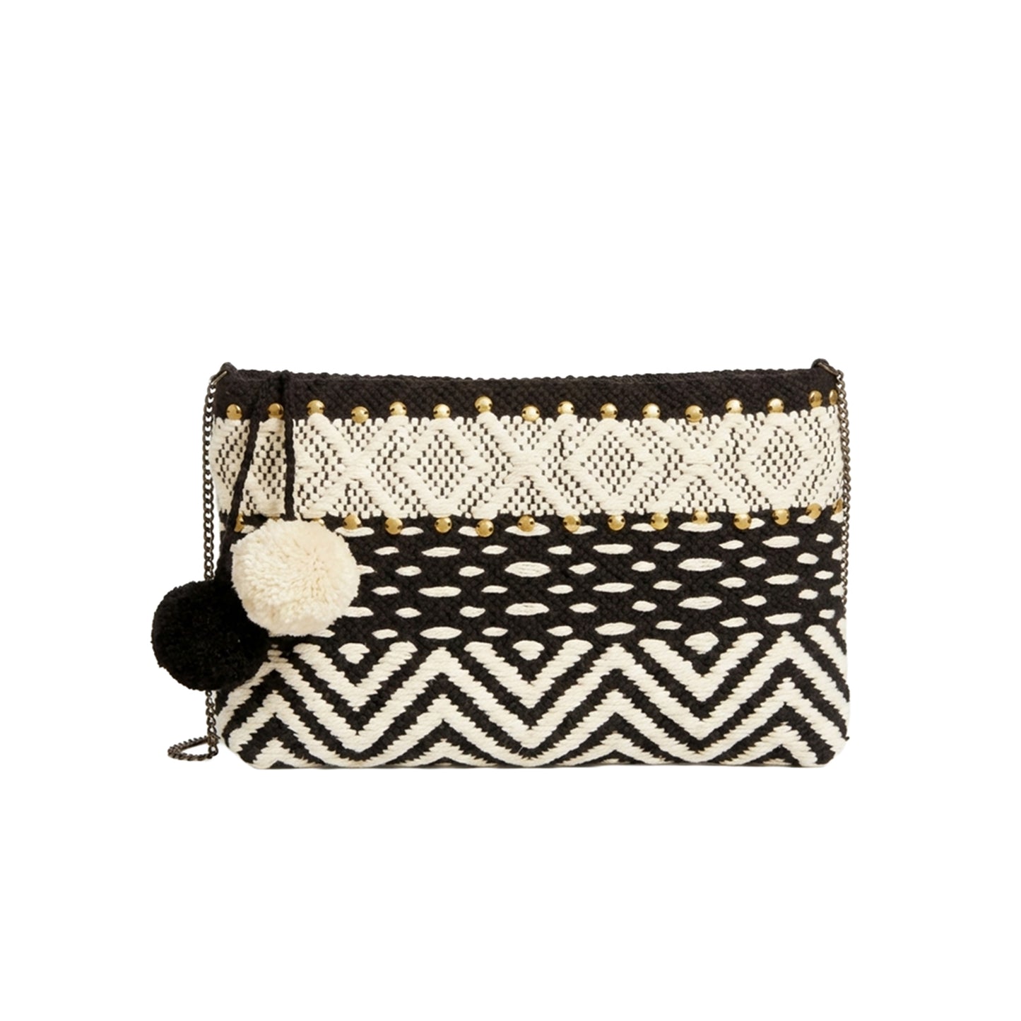 Noir Chevron Bag