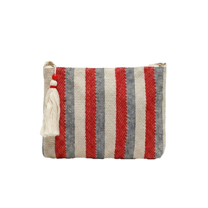 Scarlet Stripe Bag