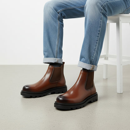 Legacy Step - Chelsea Boots - Havane