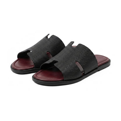 Midnight Texture Slides In Burgundy