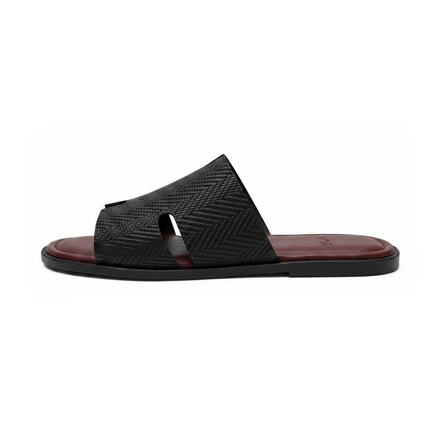 Midnight Texture Slides In Burgundy