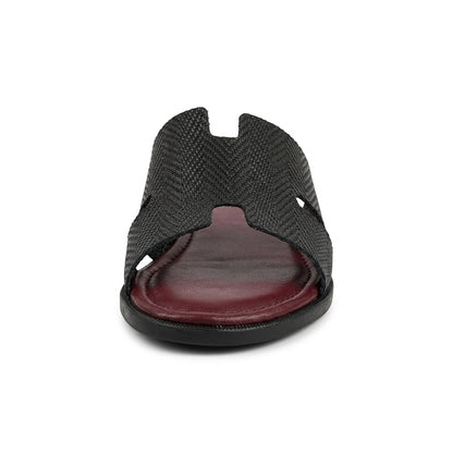 Midnight Texture Slides In Burgundy