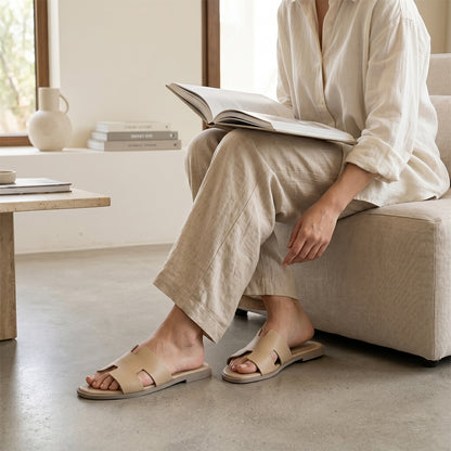 Terra Slides in Beige