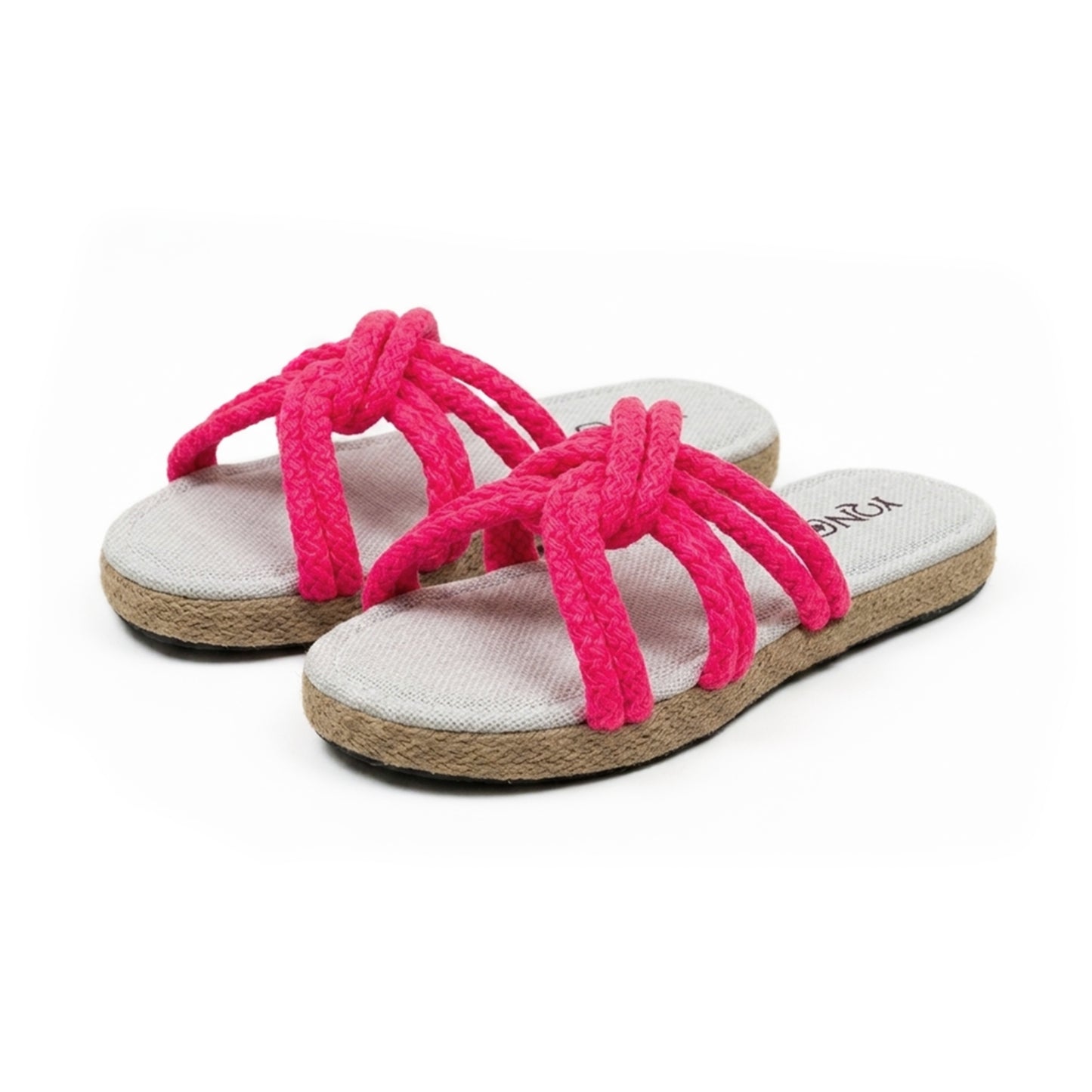 Aurora Slippers in Hot Pink