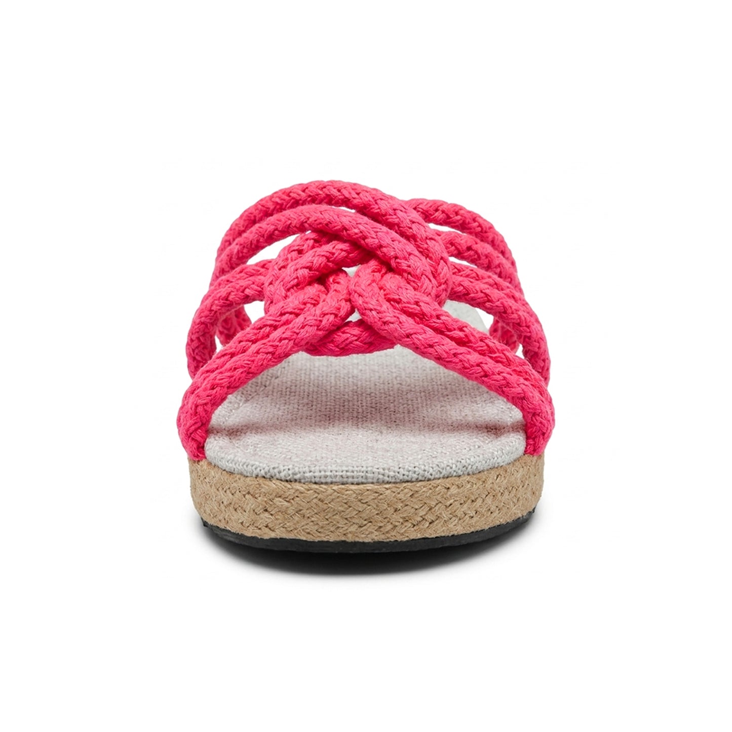 Aurora Slippers in Hot Pink