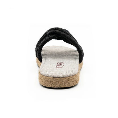 Aurora Slippers in Black
