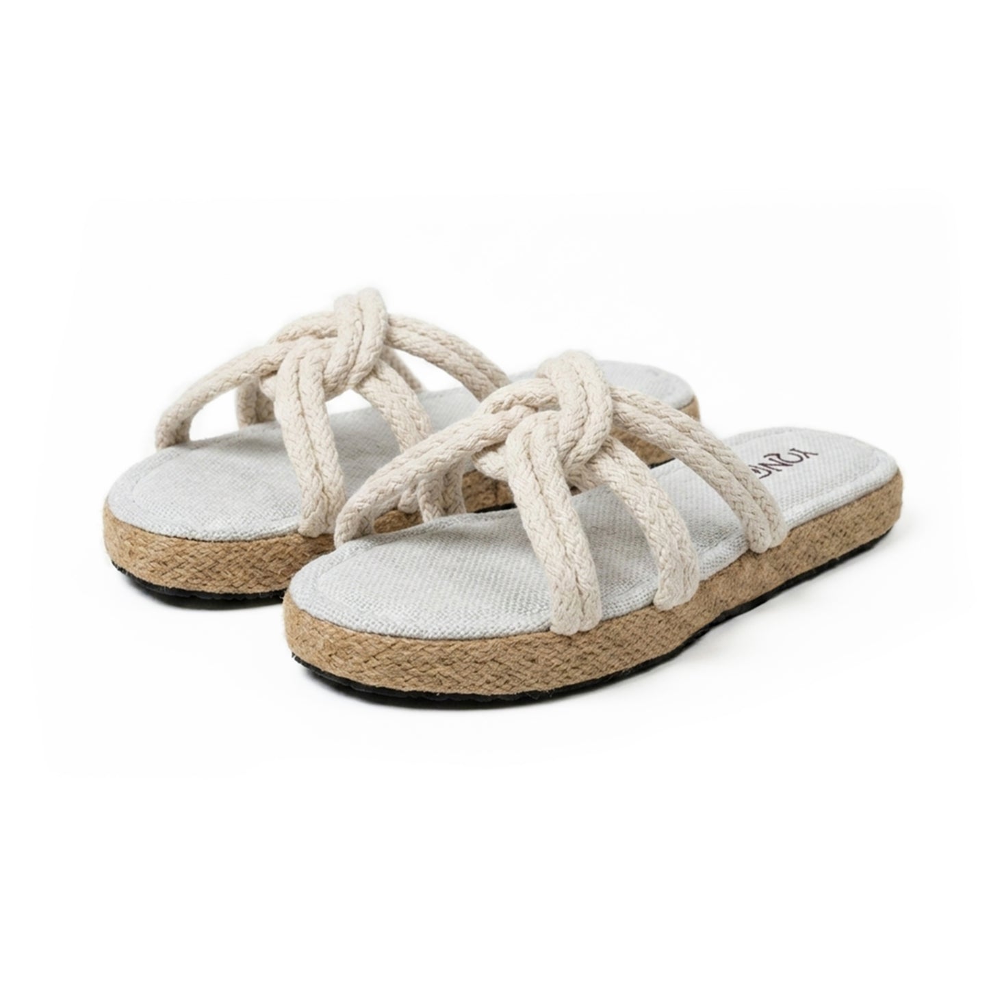 Aurora Slippers in White