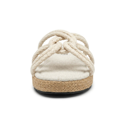 Aurora Slippers in White