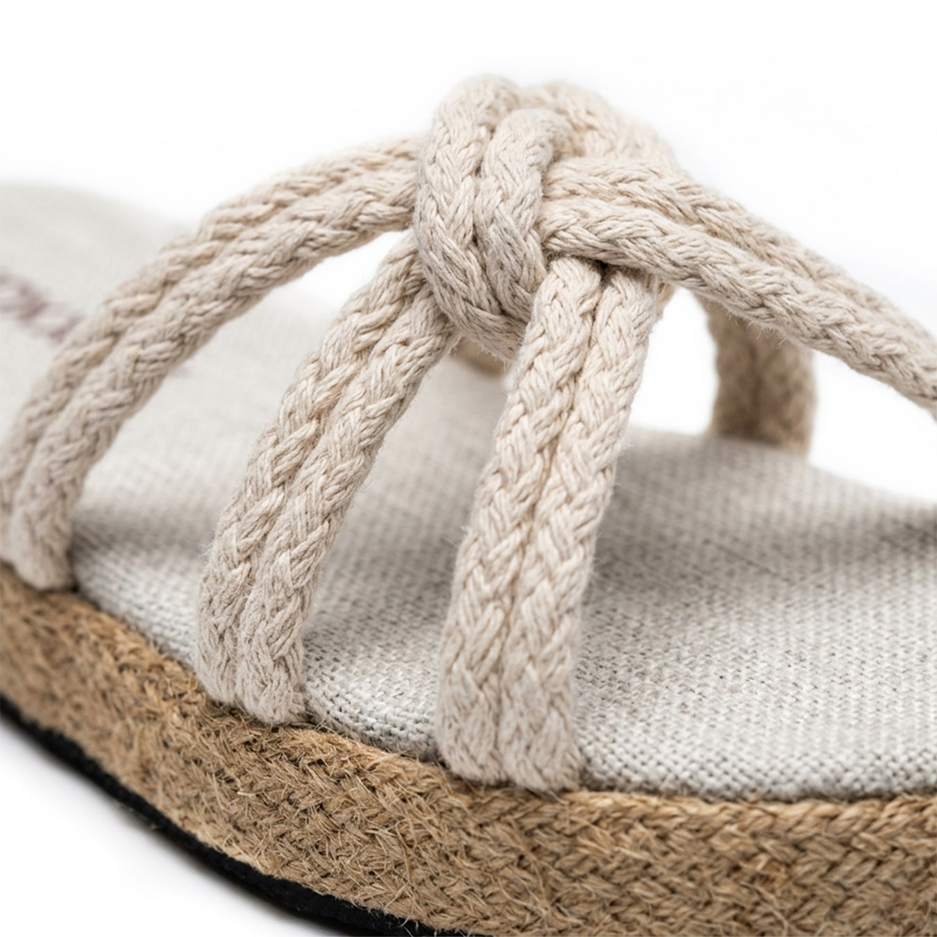 Aurora Slippers in White