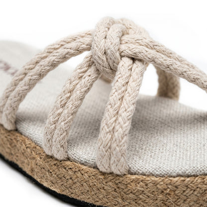 Aurora Slippers in White