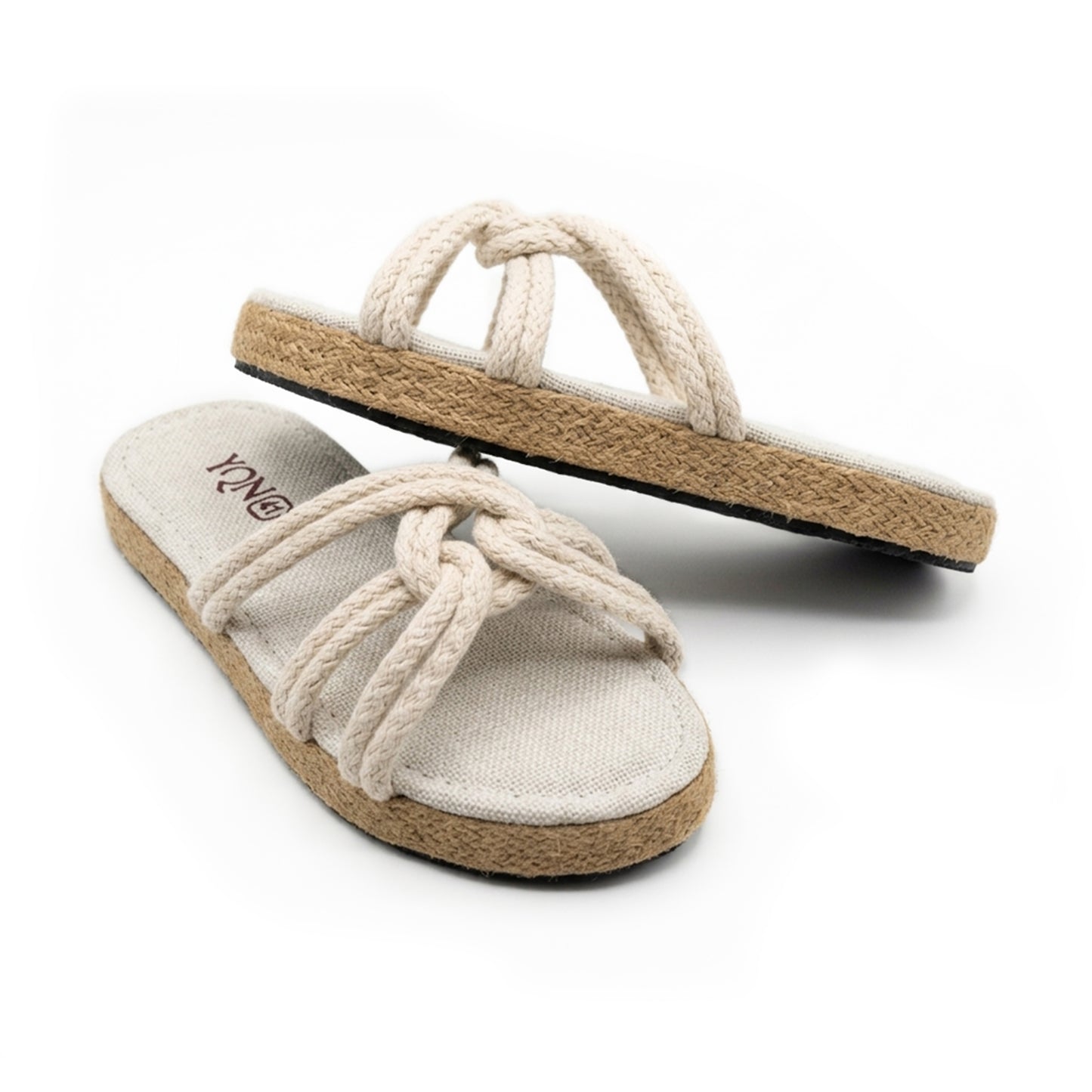 Aurora Slippers in White