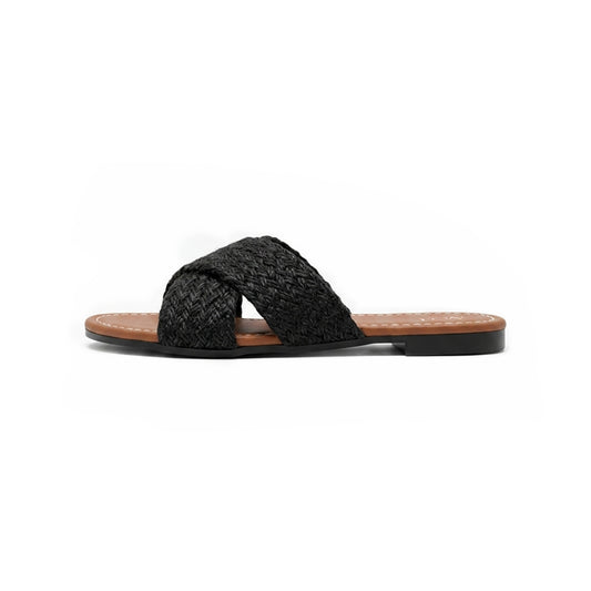 Nomad Slippers in Black